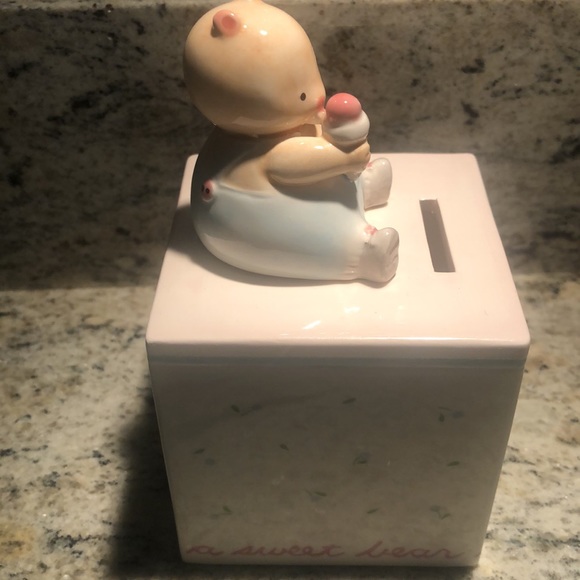 Vintage Porcelain Coin Bank - Picture 2 of 4